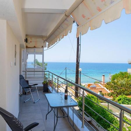 Zoe Seaview Apartment By Rentalspro - Nea Moudania Halkidiki Kültér fotó