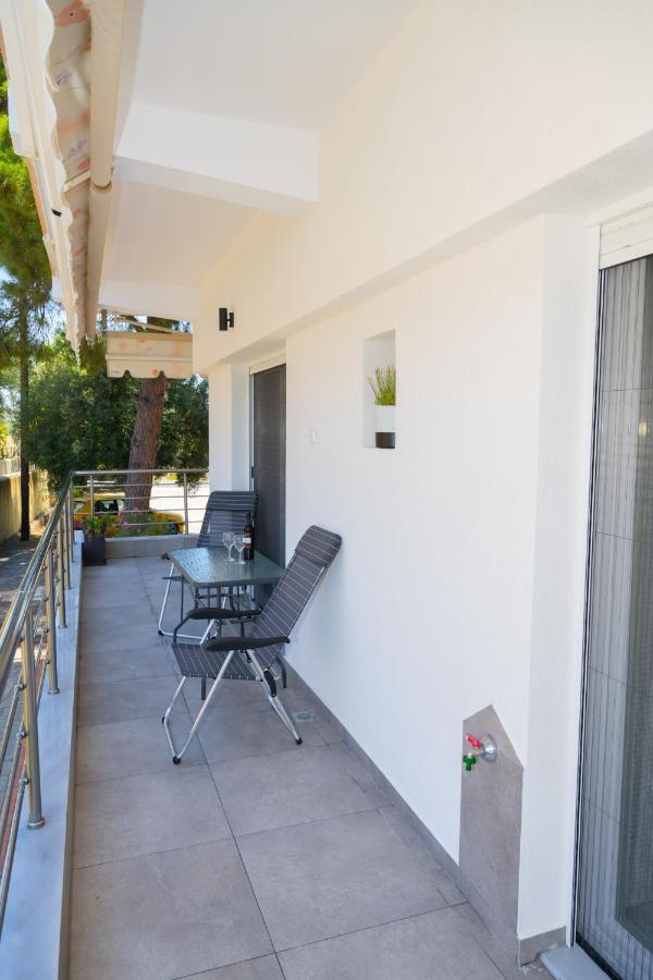 Zoe Seaview Apartment By Rentalspro - Nea Moudania Halkidiki Kültér fotó