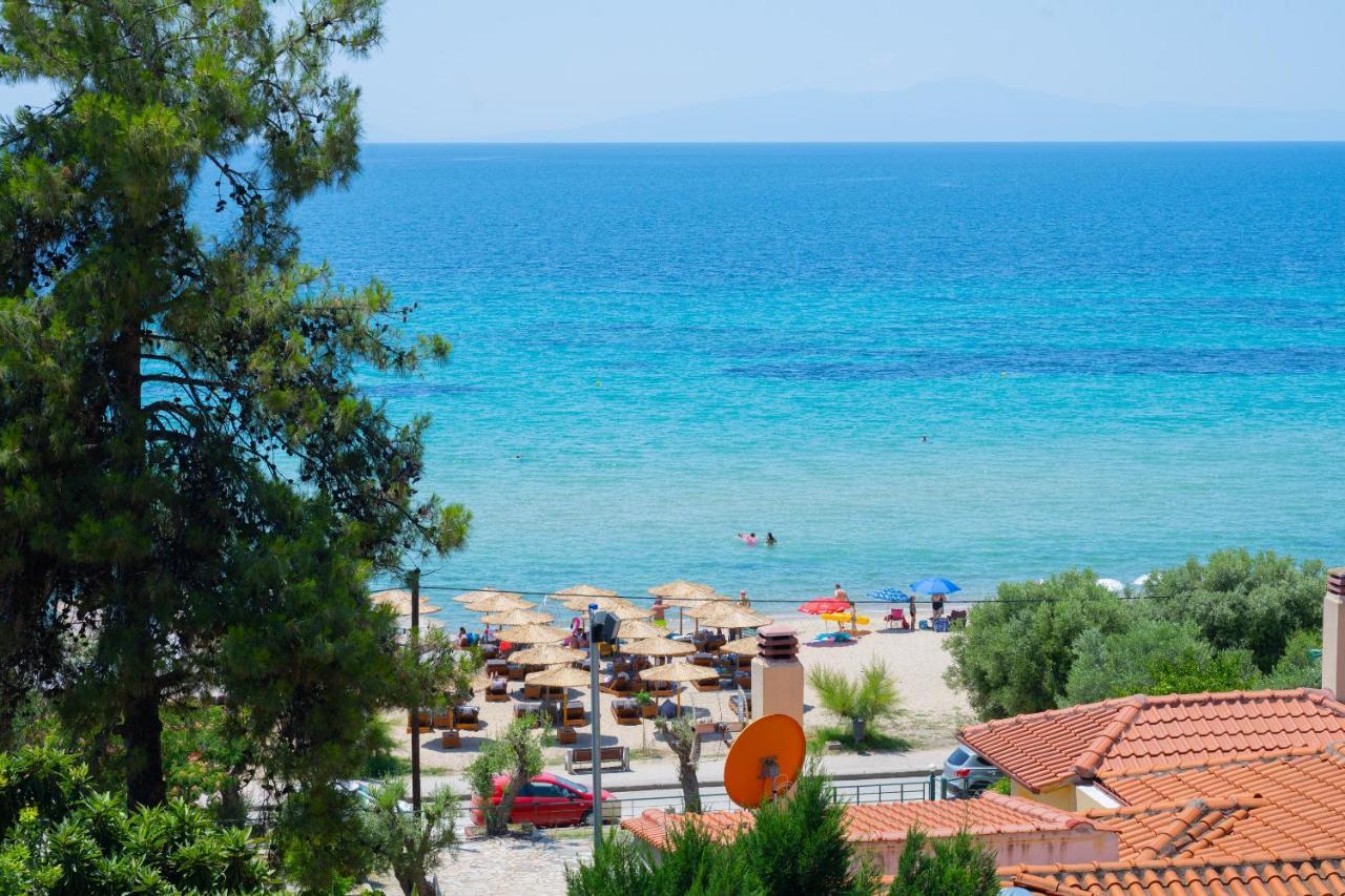 Zoe Seaview Apartment By Rentalspro - Nea Moudania Halkidiki Kültér fotó